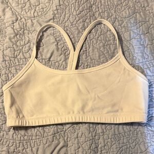 Beyond Yoga Cream Sports Bra